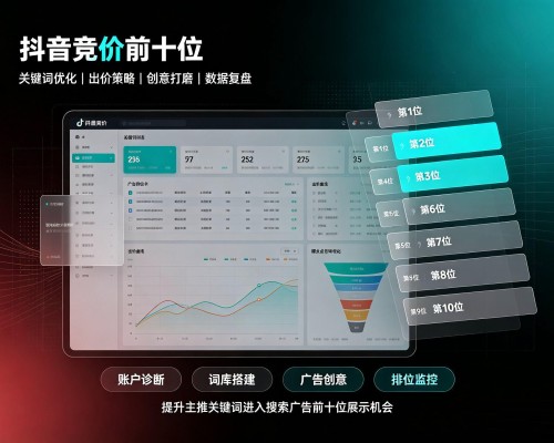鹤城抖音搜索竞价